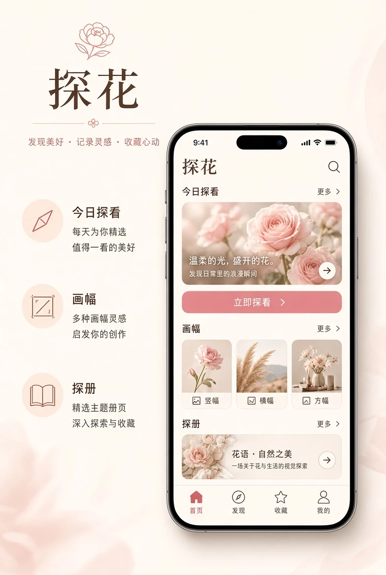探花APP移动端浏览示意